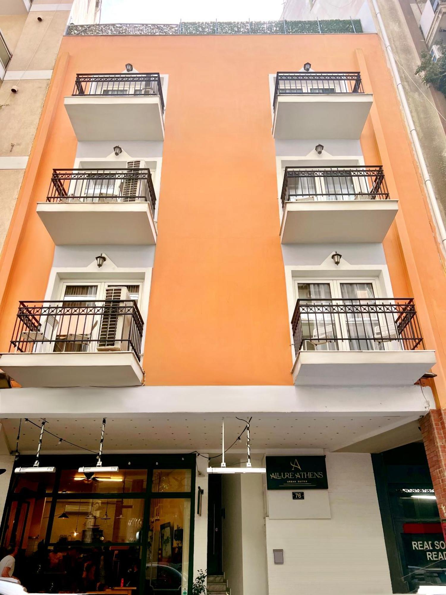 Allure Athens Urban Suites Kültér fotó